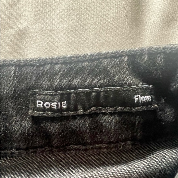 Dear John Rosie Black Flare Jeans size 24 - Picture 9 of 11